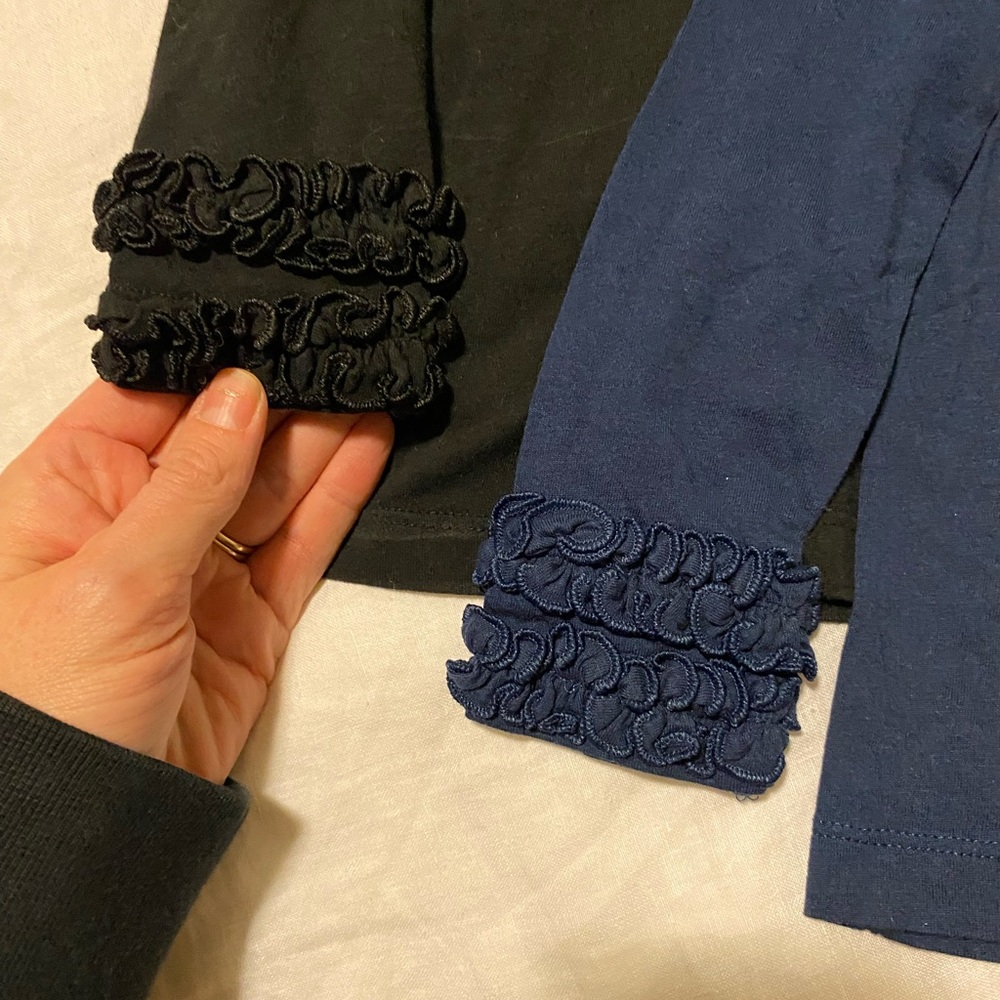 Ruffle Butts Ruffle Sleeve Shirts